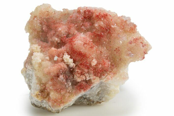 Vibrant-Red Cinnabar with Quartz - Cocineras Mine #319973